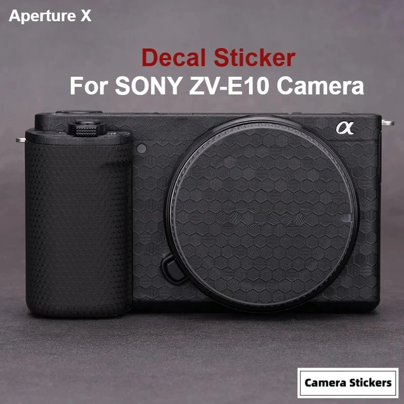 

Защитная пленка-наклейка для камеры SONY ZV-E10, антицарапийное покрытие, защитная пленка для корпуса, декоративная наклейка-скин