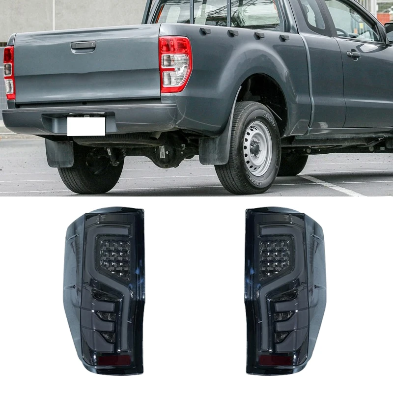 

Car LED Smoked Taillight For Ford Ranger T6 2011 2012-2016 Turn Signal Lamp Backup Light Brake Light Driving Light Warning Light