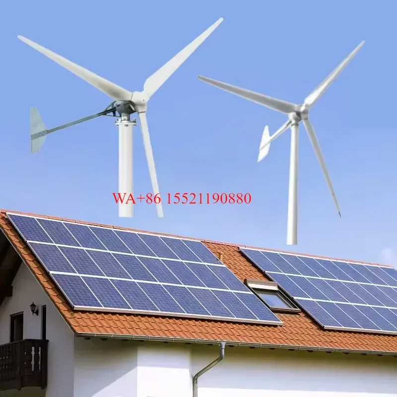 WMWMNU Factory Price 5kw 10kw Horizontal Axis Wind Turbine Generator With High Power Output