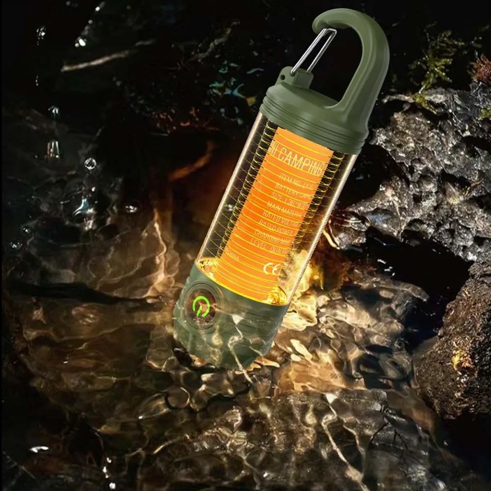 Portable LED Small Flashlight Lightweight Compact Mini Pocket Flashlight Handheld Rechargeable Key Chain Flash Lights Camping