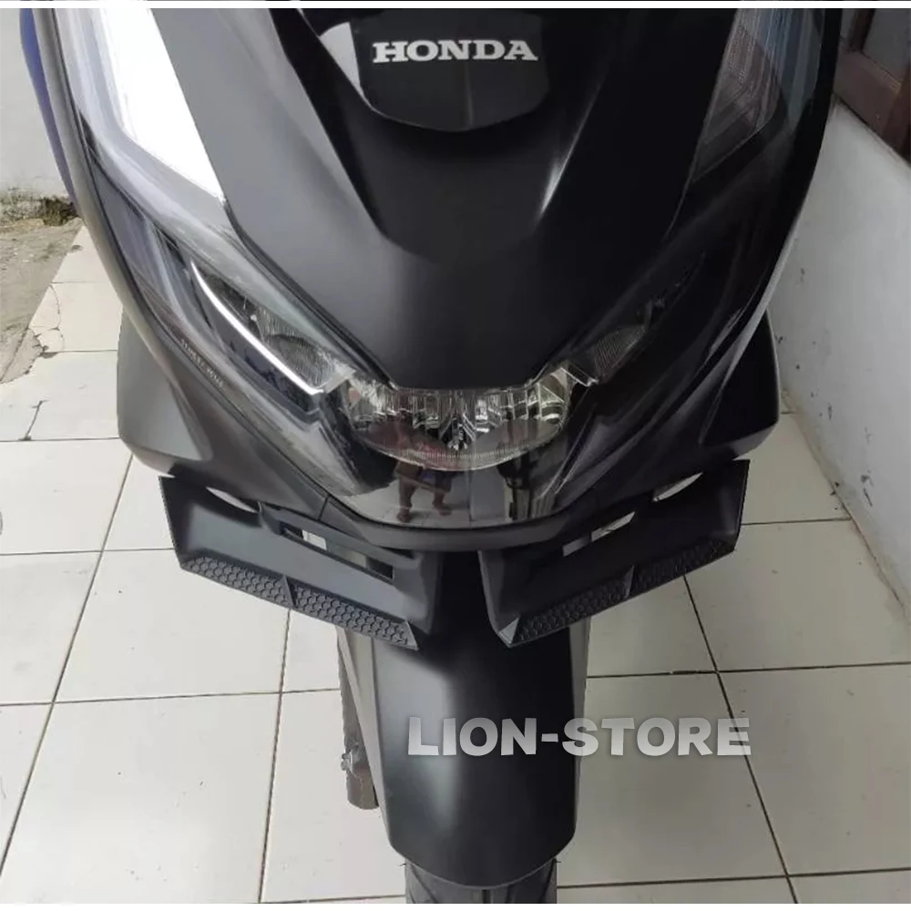 FOR HONDA PCX 125 PCX 160 PCX125 PCX160 2021 2022 2023 motorcycle accessories Front spoiler fixed wing