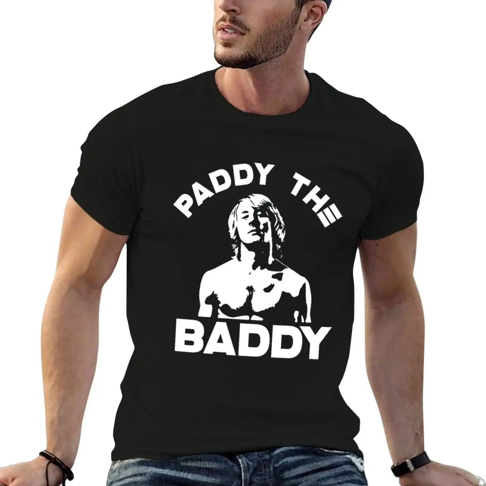 

Paddy The Baddy - PADDY PIMBLETT футболка мужская простая черная хлопковая футболка однотонная для мужчин посылка мужская футболка летняя футболка