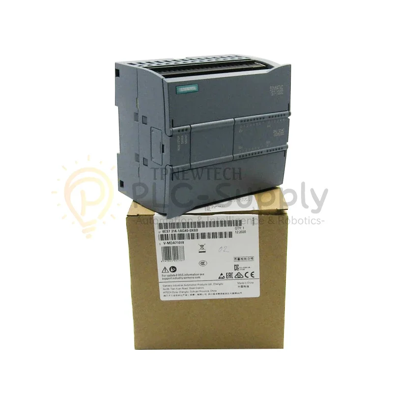 100% original 6ES7214-1AG40-0XB0 SIMATIC S7-1200  CPU 1214C 6ES72141AG400XB0  | PLC-Supply