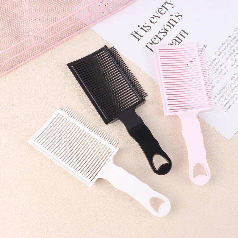 Fading Comb Professional Barber Clipper Blending Flat Top Hair Cutting Comb For Men Heat Resistant Fade Comb Salon Styling Tools