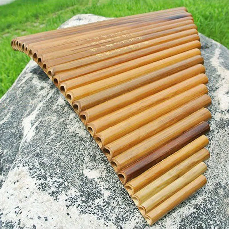 

Бамбуковая пан-флейта C/G, 25 трубок, китайская, ручной работы, традиционная, для начинающих, профессиональная пан-флейта для выступлений