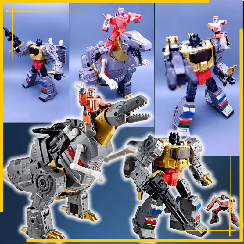 

【 Spot Goods】Transformers 86 Movie Series G0485 Grimlock Leader Class Decepticon Dinosaur Robot Model