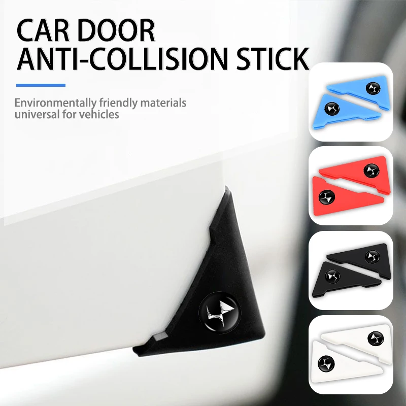 Для логотипа автомобиля DS, угловая защита двери, буферная накладка, наклейка, защитные аксессуары SPIRIT4S35 5LS679 DIVINE