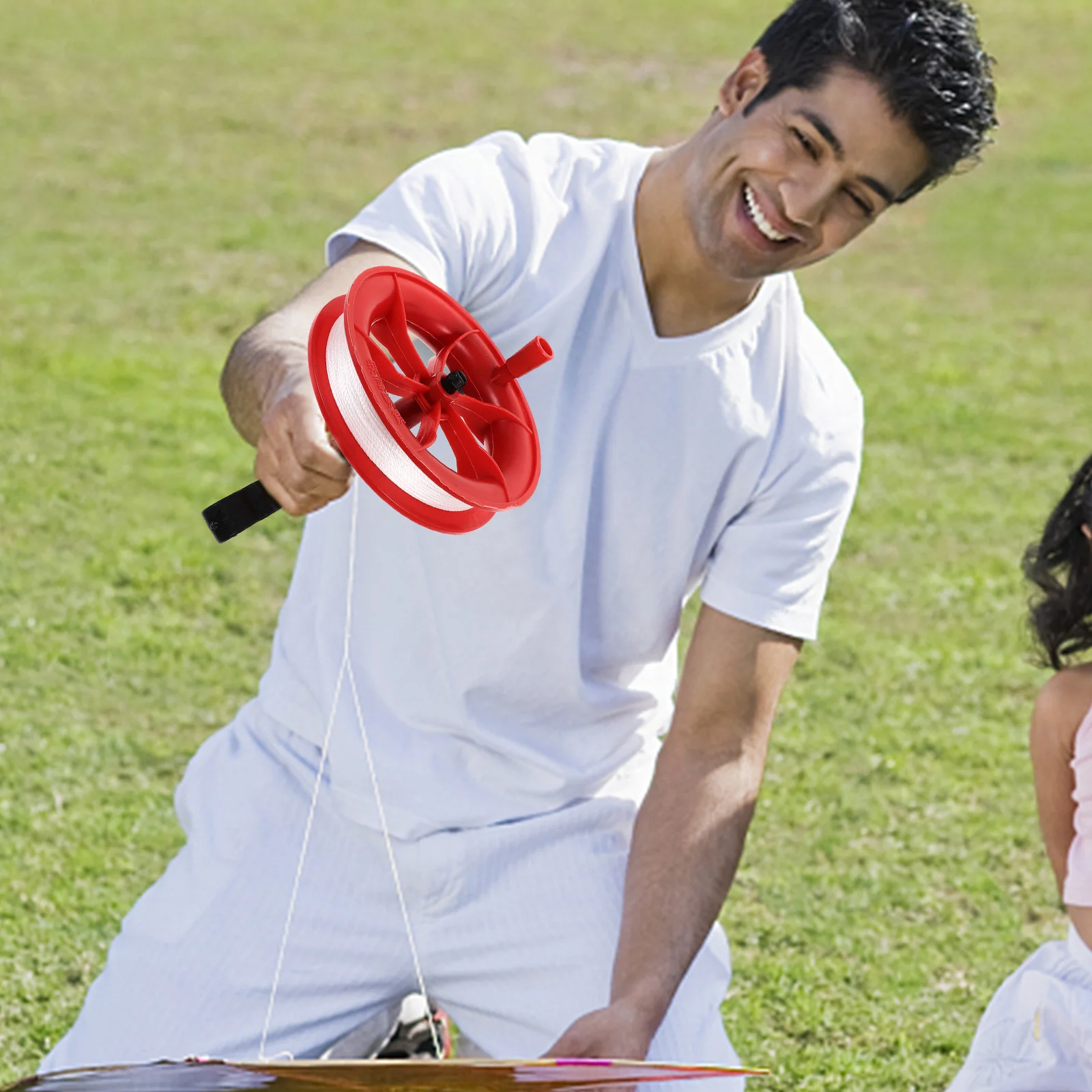 2 Stuks Kite Reel Lijn Winder Rijst Noodle Accessoires Draad Outdoor Sport Tool Kronkelende