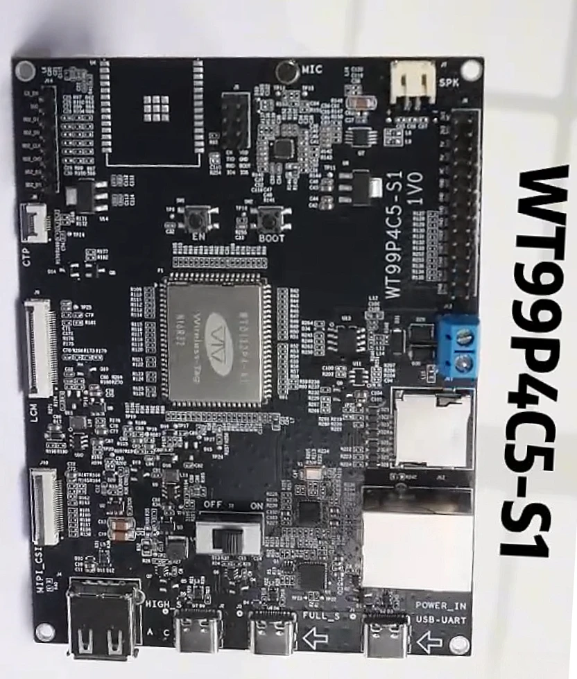 ESP32 P4 ESP32-C5 Multimedia Development Board WT99P4C5-S1 WiFi 6 Module AIoT HMI Dev Kit with RISC V SDIO Audio Ethernet