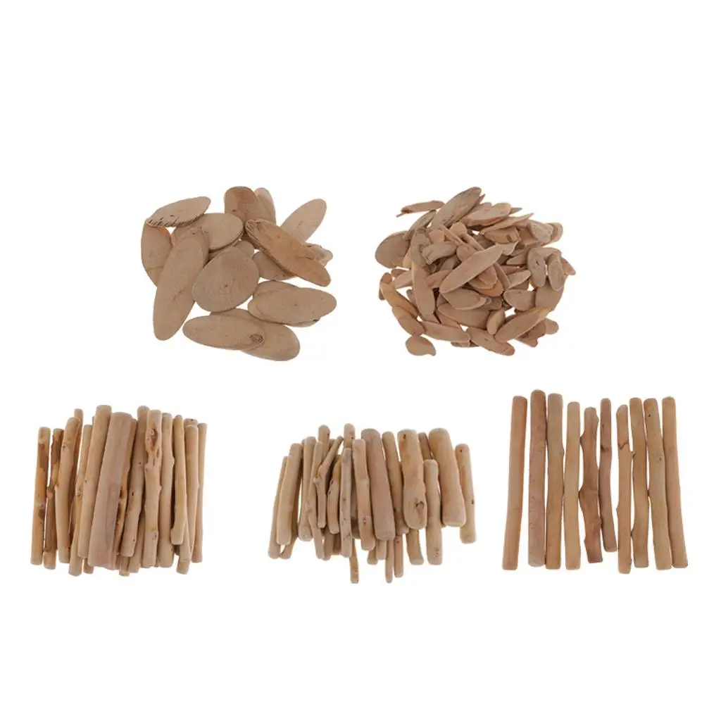 Bâtons en bois pour l'artisanat, projets de bricolage Sch-ool, carte exécutive, embellissements et accessoires photo, 250g