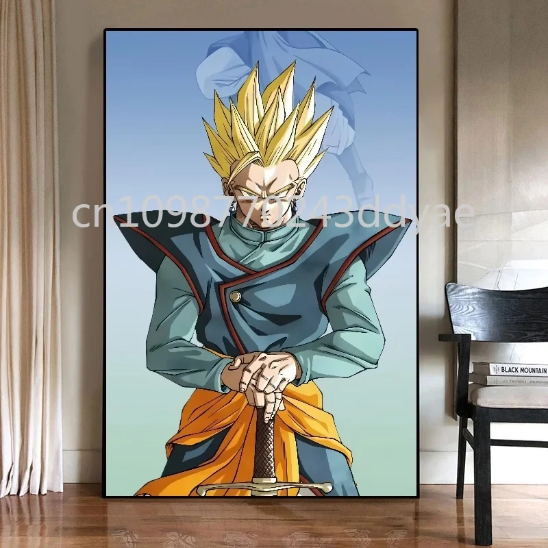 Classic Animation Dragon Ball Wukong Vegeta Poster Canvas Painting Modern Home Living Room Wall Art Decoration Painting Gifts