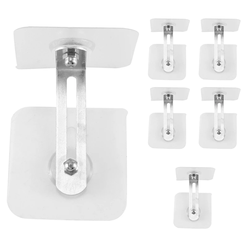 Furniture Anchors Wall Anchors, Anti Tip Furniture Anchors No Drill, Adhesive Furniture Wall Anchors For Baby 6 Pcs