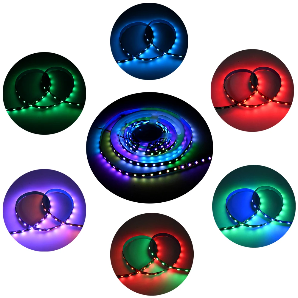 Tuya WiFi RGBIC Led Streifen 24V 5m 10m WS2811 Dynamische Musik Sync Traum Farbe Zimmer Party licht Dekor Fr Alexa Google Home Assistent