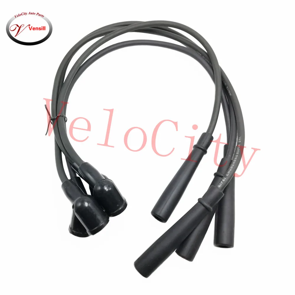 Spark Plug Wire Set Ignition Cable For 1998-2004 Mazda 323 1.4L Part No# B33G-18-140A B33G-18-140B B33G-18-140