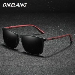 Luxury Men Women Driving Travel Polarized Sunglasses Fashion Brand Design Square Vintage Sun Glasses TR90 Frame Eyewear UV400