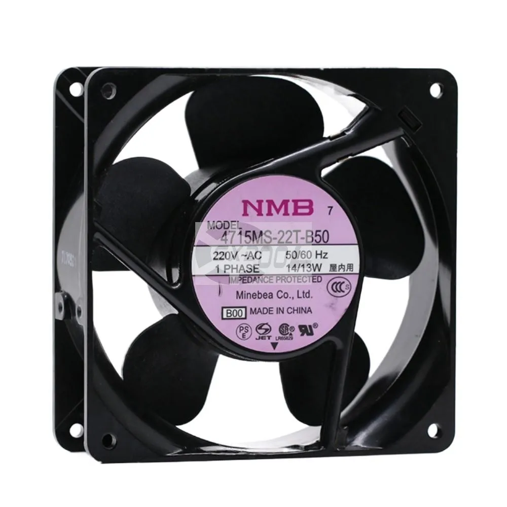for NMB 4715MS-22T-B50 12038 120mm AC 220V 13W Axial Cooling Fan, 120x120x38mm, Cabinet, Chassis & Industrial
