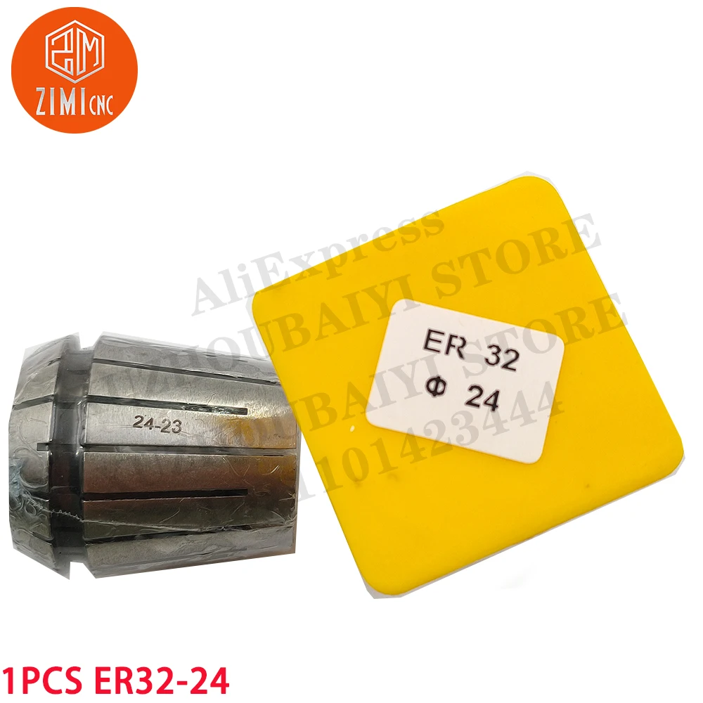 ER32-24 Kolet pegas Alat Penggilingan CN ER32 Mesin Ukiran Spring Chuck Collet mesin bubut logam Pemotong penggilingan permesinan Alat CNC