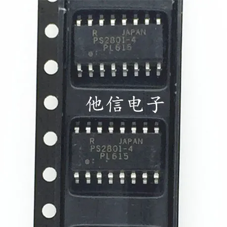 10pieces PS2801C-4 PS2801-4 SOP-16    PS2801