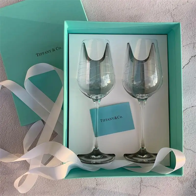 Champagne Cup to cup wedding gift engagement hand gift birthday red wine cup gift set cocktail glass  cocktail glass