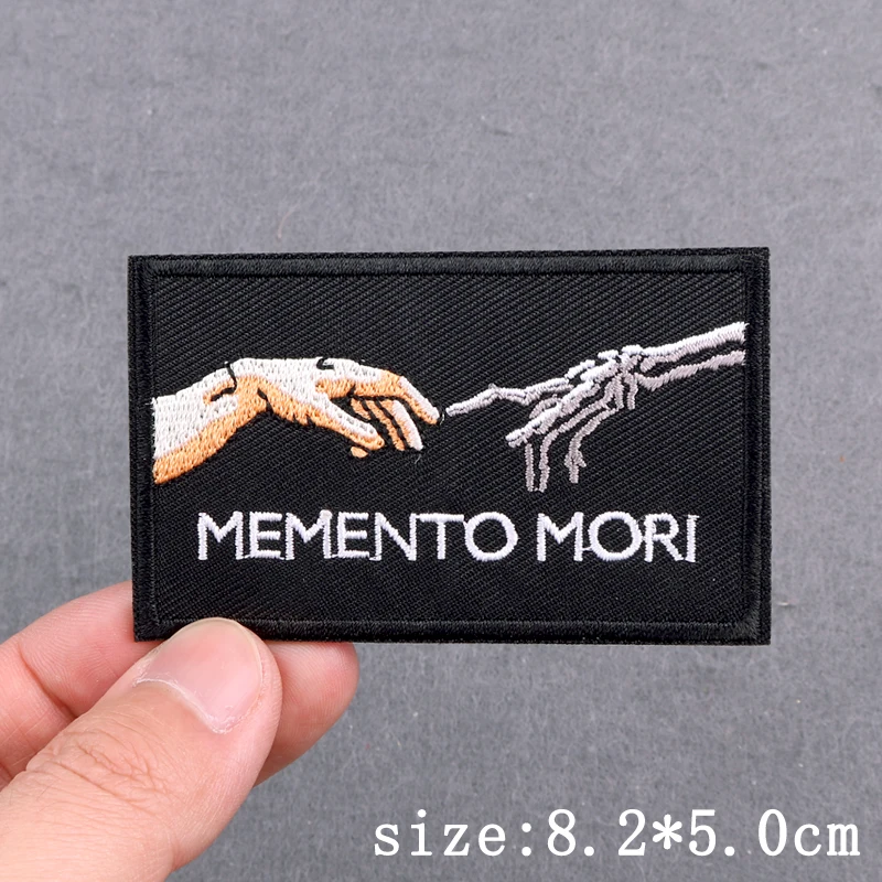 Punk Slogan Stickerei Patches Für Kleidung Buchstaben Copywriting Eisen Auf Patches Für Kleidung Auf Jeans Rucksack Hut Dekor Aufkleber