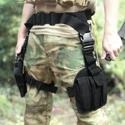 การฝึกอบรมเอวและขาชุด Black Holster