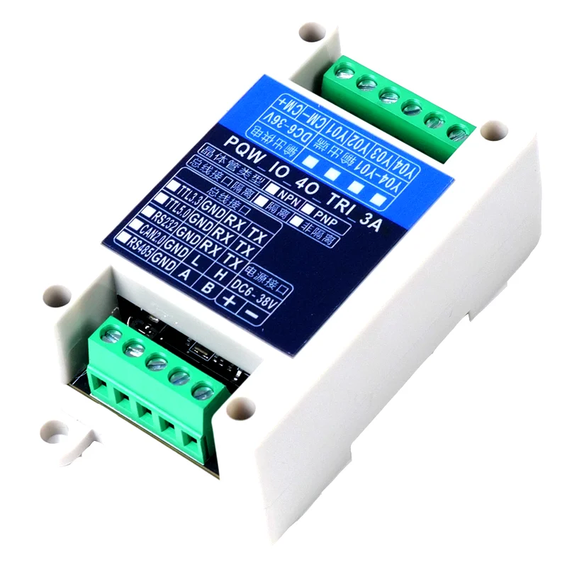 NPN PNP Transistor Output RS485 RS232 CANTTL Expansion Board PLC Control Modbus Amplifier Board