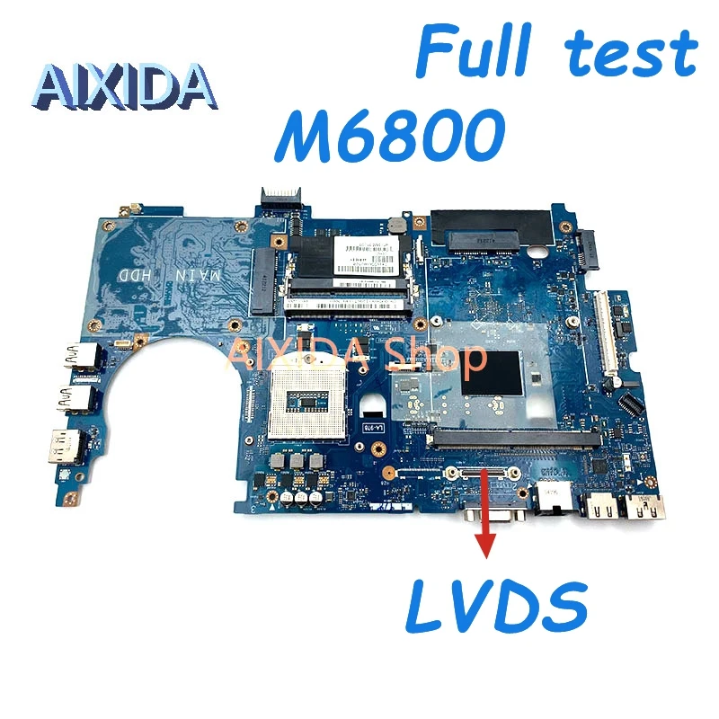 

AIXIDA VAR10 LA-9781P VCHYK 0VCHYK CN-0VCHYK MAIN BOARD FOR Dell Precision M6800 Laptop Motherboard DDR3 full test