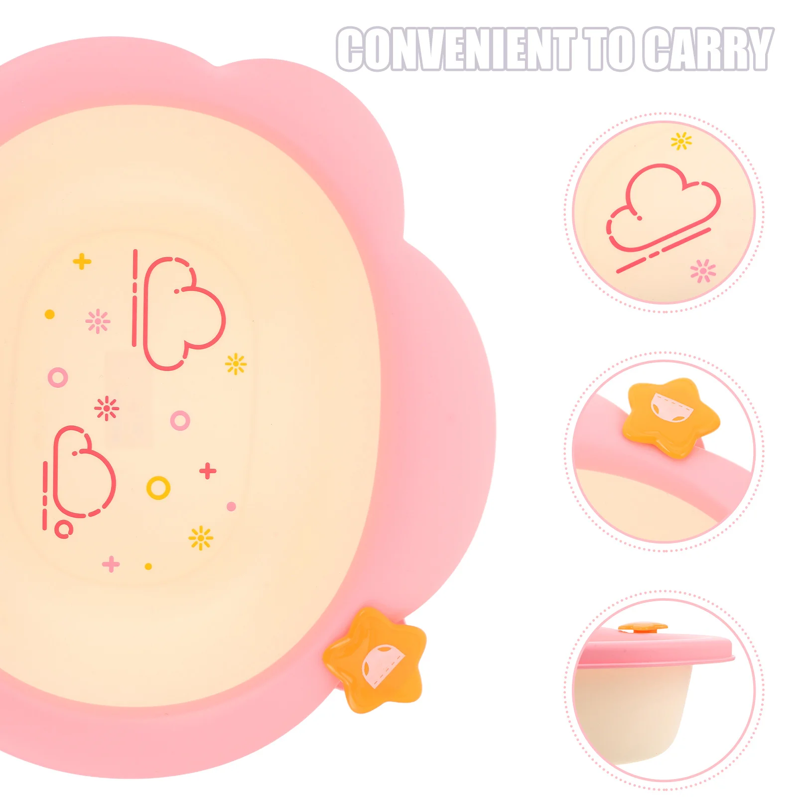 ベビー洗面器 4200ml/142オンス 厚みのあるポータブル浴槽 幼児旅行キャンプ用バス フェイスフットクリーニング 軽量 多用途