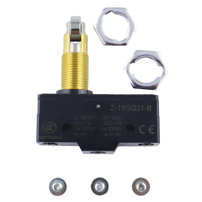 1PCS Z-15GQ21-B Honeywell 3 Pin Snap Action Micro Switches Sensor Button With Screw Terminals
