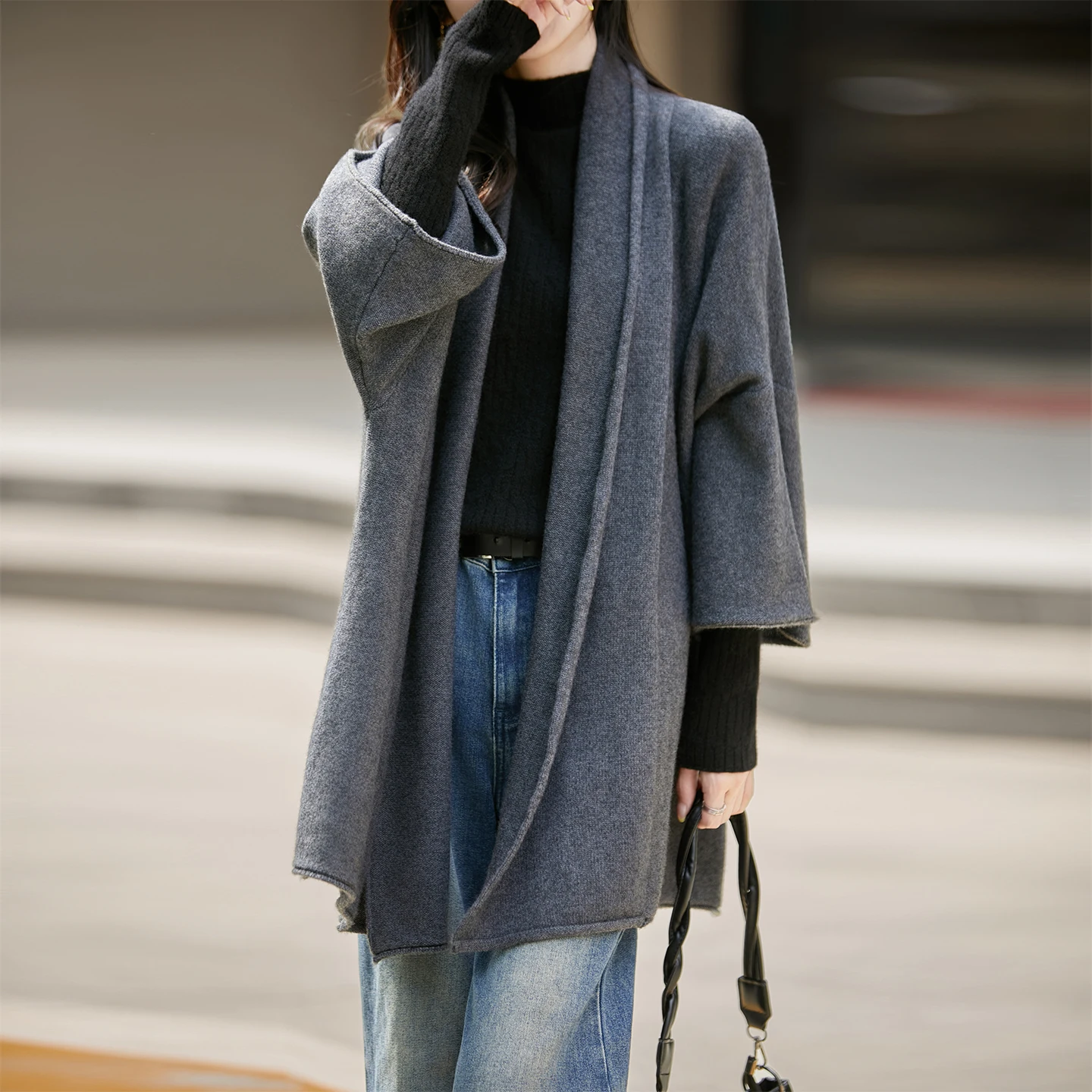 Charcoal gray