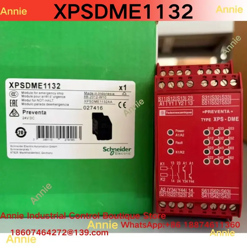 

совершенно новый. Реле безопасности XPSDME1132