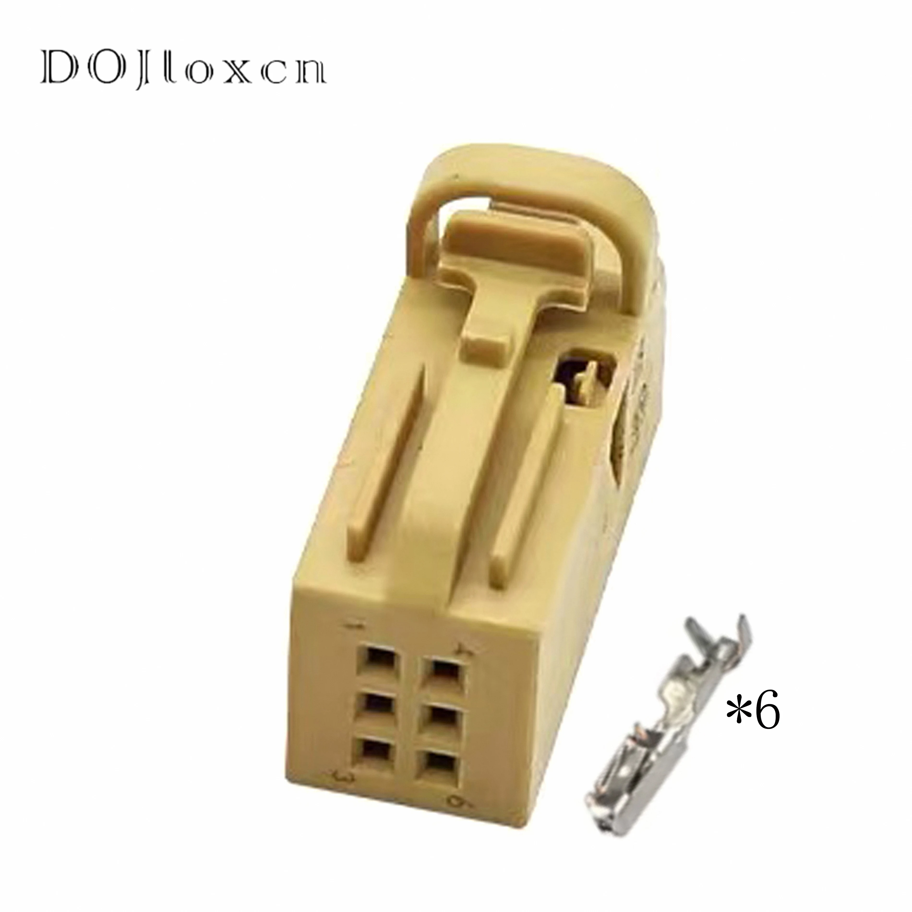 1/5/10/20/50 Sets 6 Pin 0.6mm 1534121-2 1534121-3 Door Reversing Rear Cover Plug Car Tire Pressure Alarm Connector 1-1534121-5