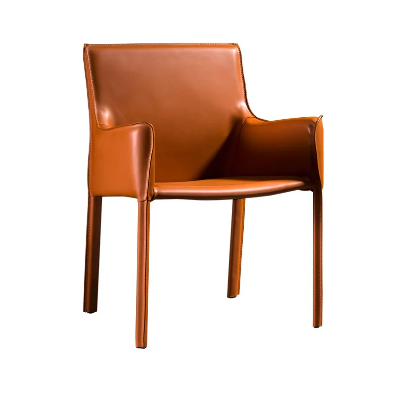 

Italian dining chair backrest type, home hotel, leisure desk and chair