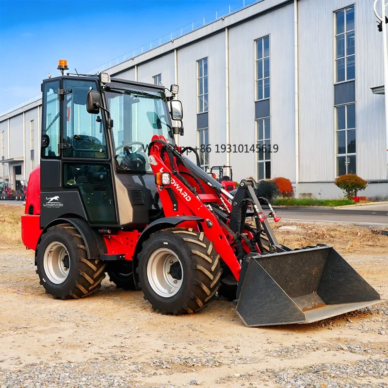 

【From China】Hot Sale Engine Loader Construction Loading Machinery All Terrain Small 4WD Wheeled Loader CE Wholesal