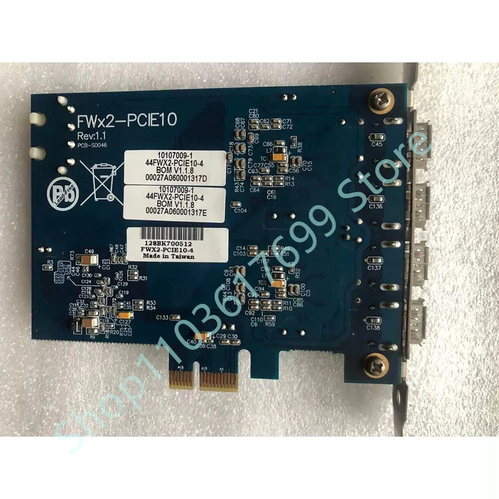 For IOI Industrial Camera Acquisition Card FWX2-PCIE10 Rev.1.1