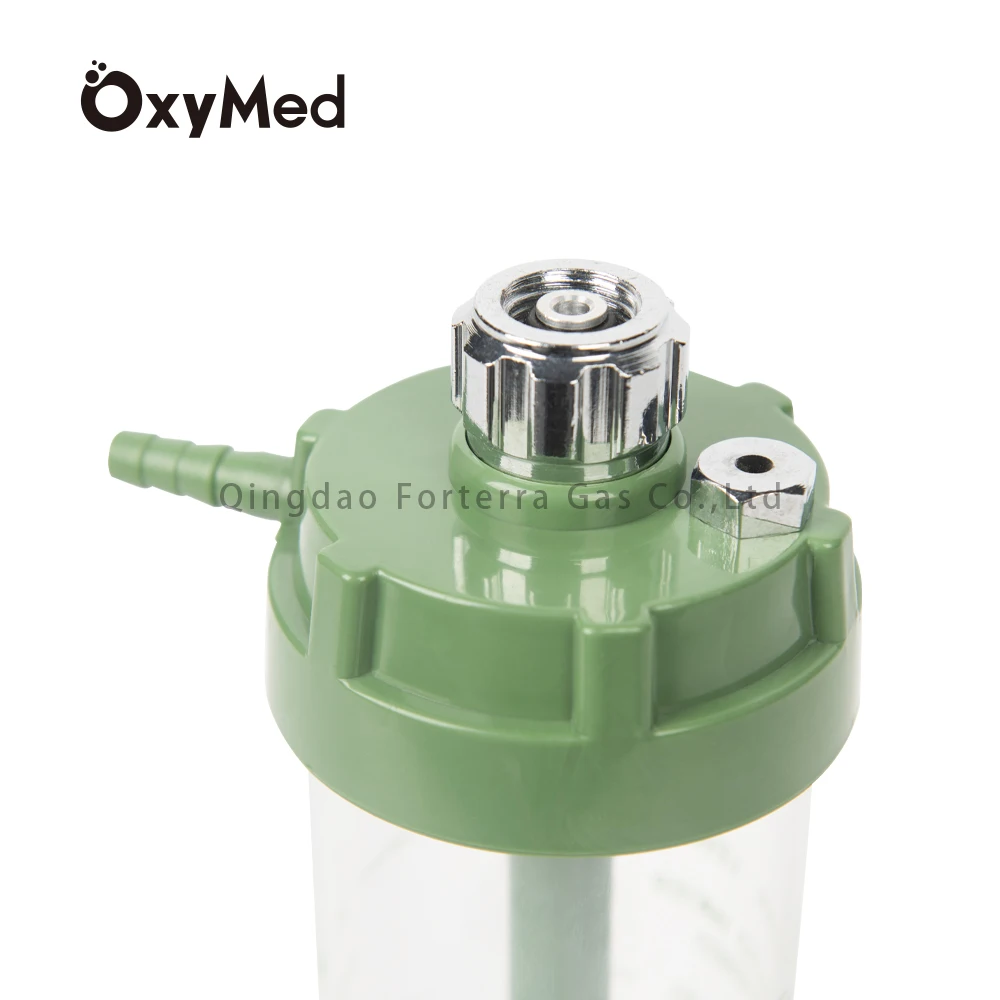 High Quality Hospital Supply Medical Plastic Bottle 200ml Oxygen Humidifier