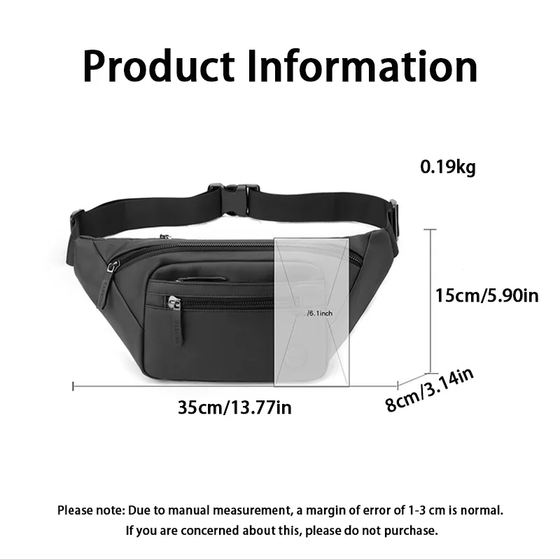 الرجال متعددة الوظائف الأعمال عارضة حقيبة صدر للرجال سعة كبيرة متعددة المقصورة حقيبة كروسبودي ركاب حقيبة كتف رجالية