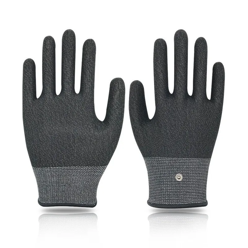 External Conductive Energy Biological Body Control Gloves Silver Fiber Physiotherapy Gloves DDS Massage Gloves
