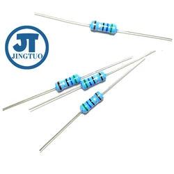 20pcs 1Watt Metal Film Resistors 100 1.2 1.5 1.8 200 220 240 270 300 330 360 390 430 470 51 56 62 68 75 82 910K 1R-1M Ohm