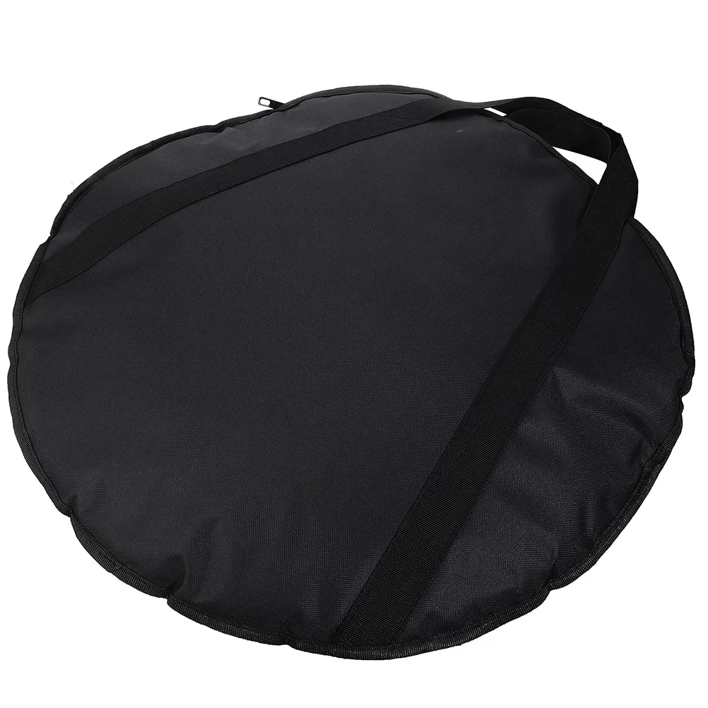 Round Storage Bag Cymbal Bags Pouch Hand Waterproof Backpack for Travel Instrument