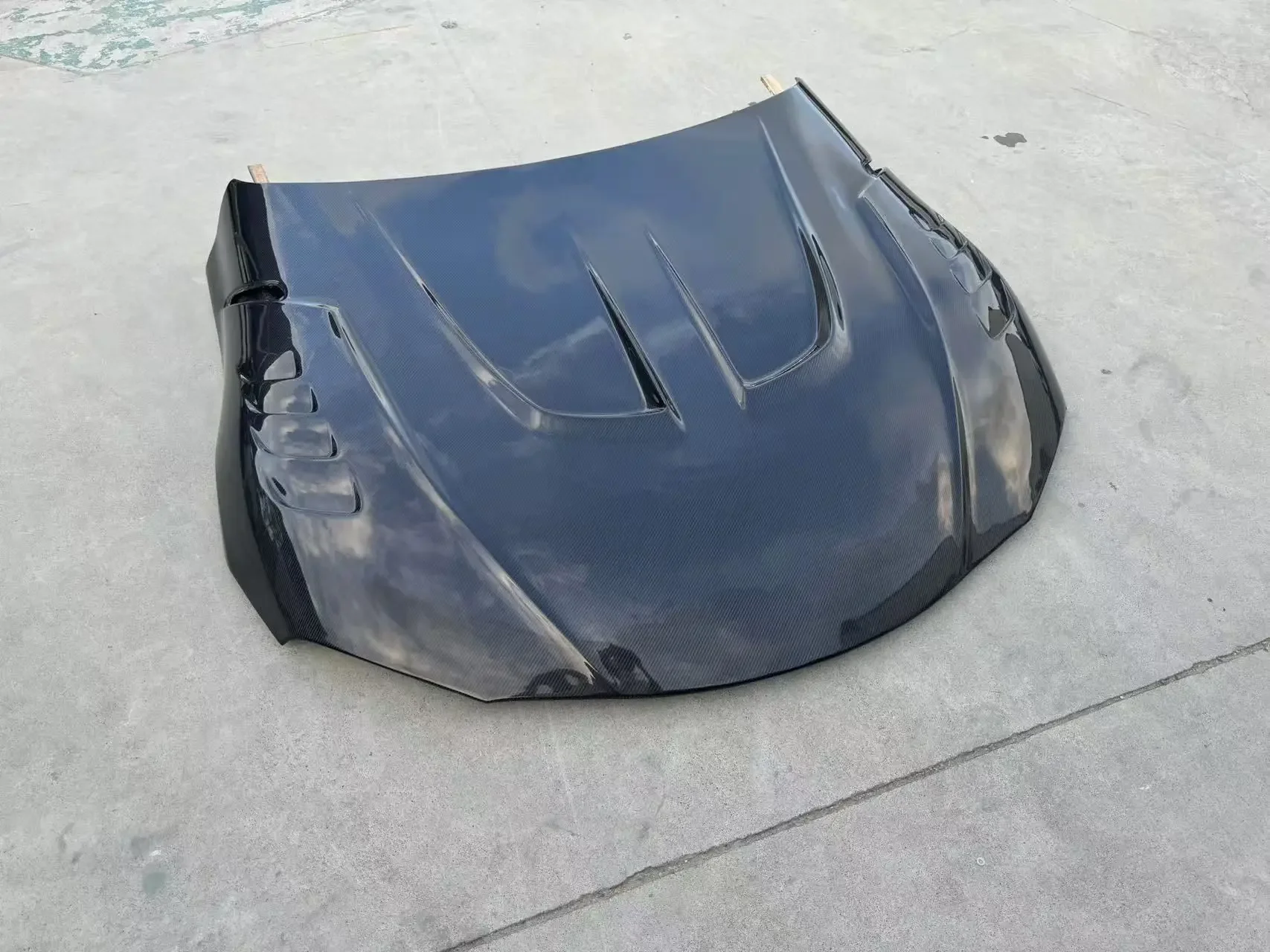 For Toyota GR Supra A90 A91 Mk5 Bonnet Hood Car Accessories Carbon Bonnet Engine Cover FRP 2019+ LB Style Hood Carbon Fiber - view 4