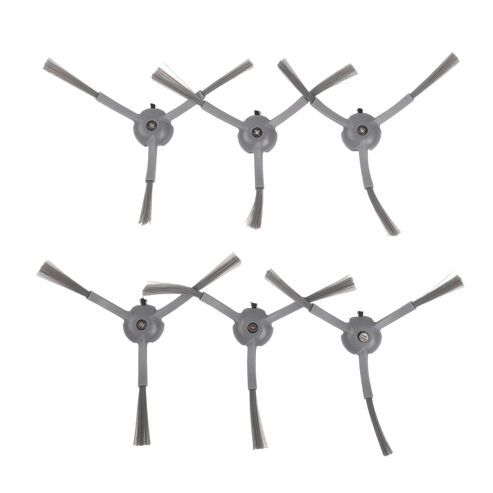 Replacement Side Brushes for Haier for hsr Home for M3 Robot Vacuum 6 Pack Plastic+Nylon Bristle Brush for Floor Edges