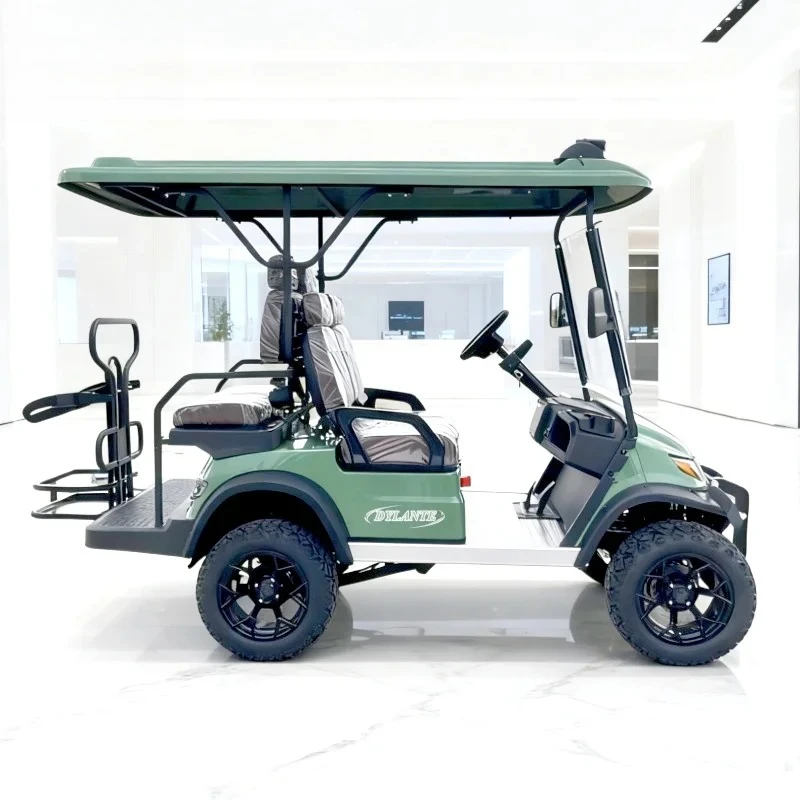new Low-Price Electric Off-Road Golf Cart Aluminum Alloy Frame Road-Legal Electric Hunting Club Multi-Purpose Trolley