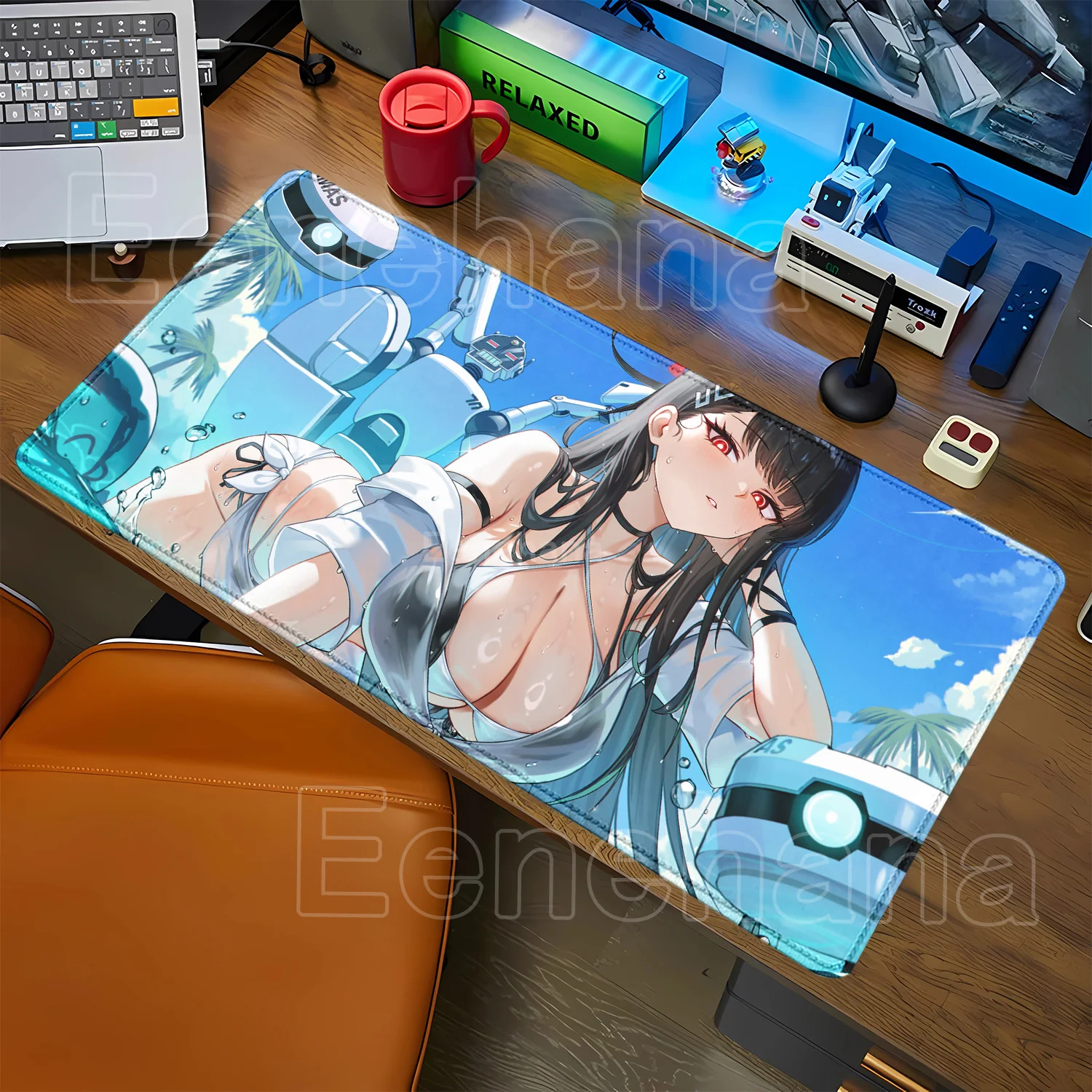 Gaming Keyboard Blue - Podkładka pod mysz Gaming Blue Archive