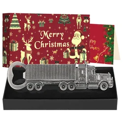 Vintage Metal Beer Bottle Opener Truck Shaped Handle Beer Openors Christmas Gift for Truck Lovers Kitchen Bar Tools