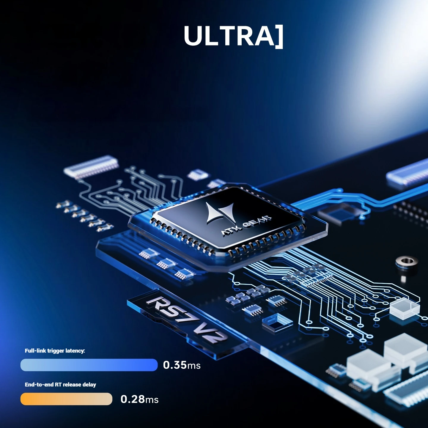 ATK RS7 V2 Ultra Magnetic Switched Keyboard 8000Hz CNC Gaming Wired Desktop PC Customizable Mechanical Keyboard  75% Layout