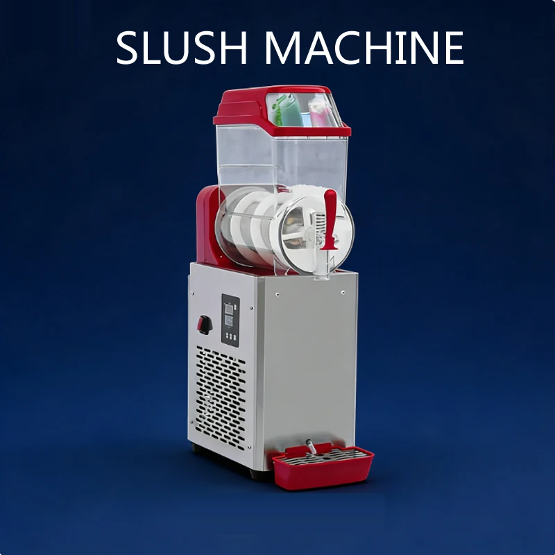 

Одноцилиндровая машина для плавления снега Коммерческая машина для холодных напитков и снега Машина для слякоти Одноцилиндровая машина для слякоти