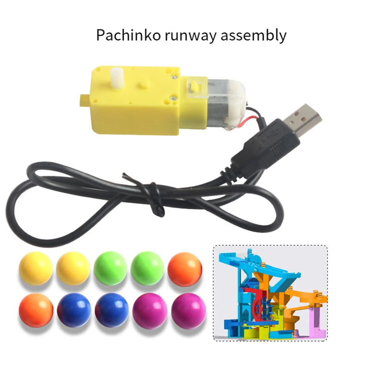 โมเดลการพิมพ์3D แบบทำมือชุดพินบอลรันเวย์ส่วนประกอบชุดชิ้นส่วนเครื่องพิมพ์3D