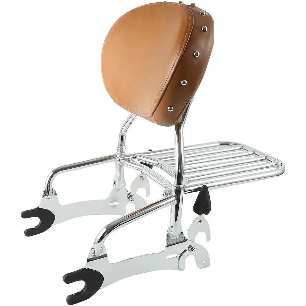 

Спинка-поручень (сисси-бар) с багажником для классических винтажных мотоциклов 2014-2018 годов