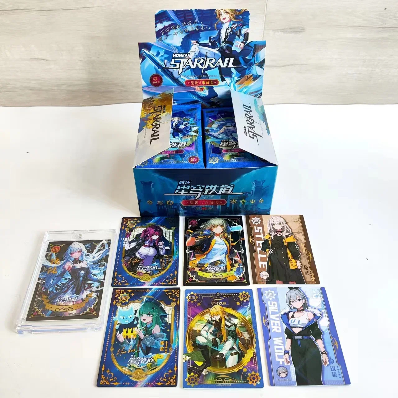 Honkai: Star Rail Card Trailblazer Stelle Caelus Himeko Children Gift Toy Rare Collections Anime Game Cards